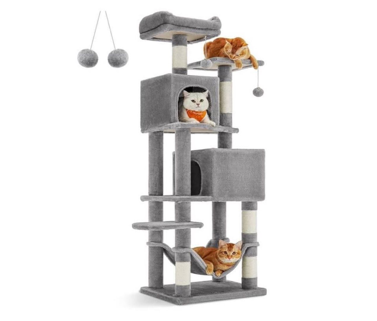 Light Gray Cat Tree