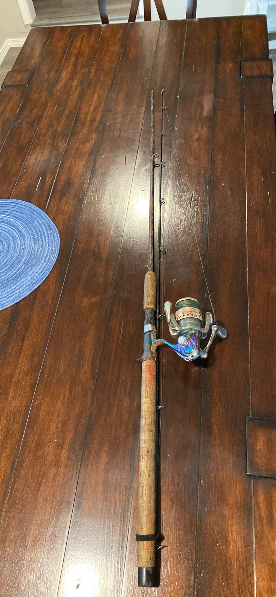 Lamiglas Rod With Reel