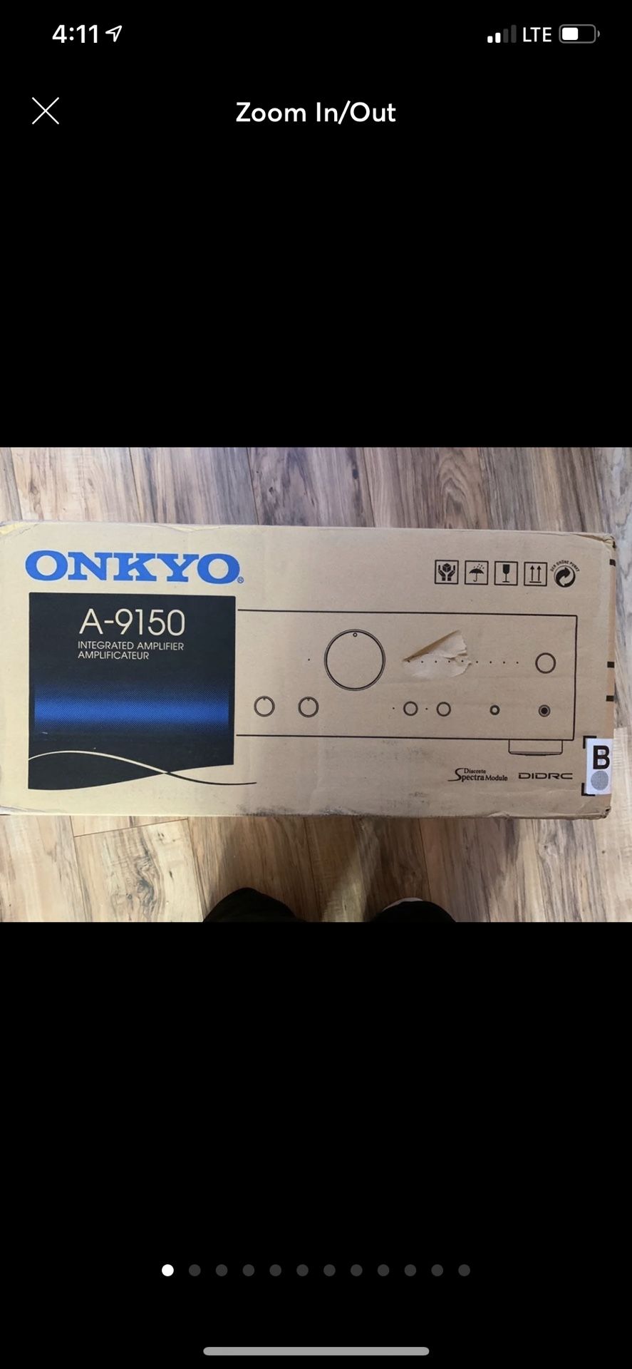 Onkyo integrated Amplifier A-9150