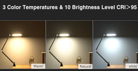 Video Conference Lighting for Computer, Dimmable Light for Video Recording, Meeting, Laptop & Webcam