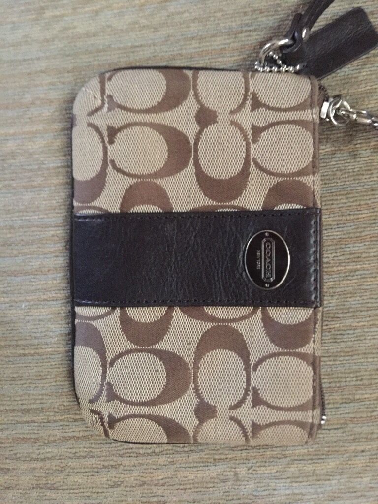 Coach wristlet