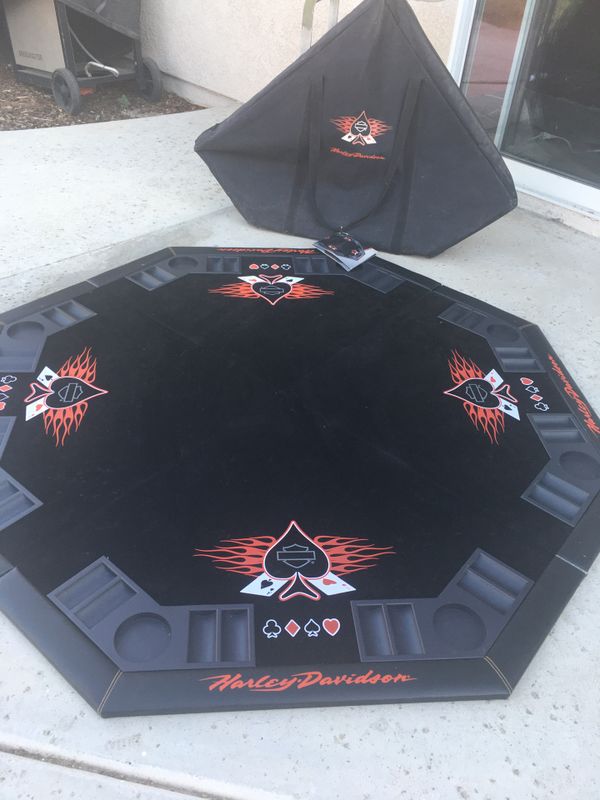 Harley davidson poker table for sale ebay