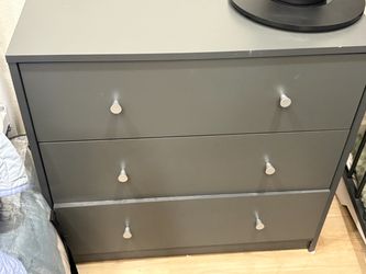 Small dark grey dresser