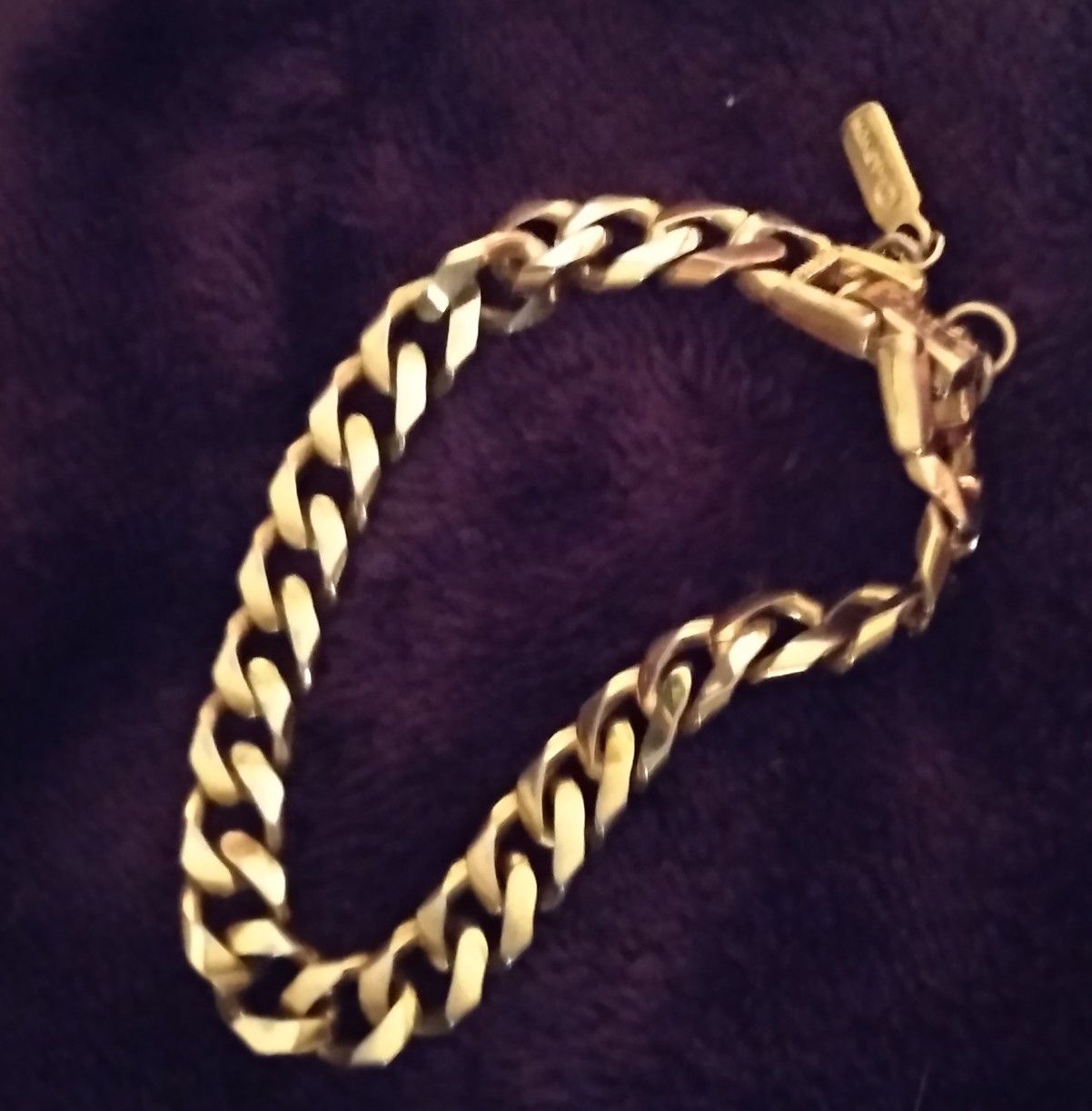 Monet Classic Cuban Link-Chain Bracelet