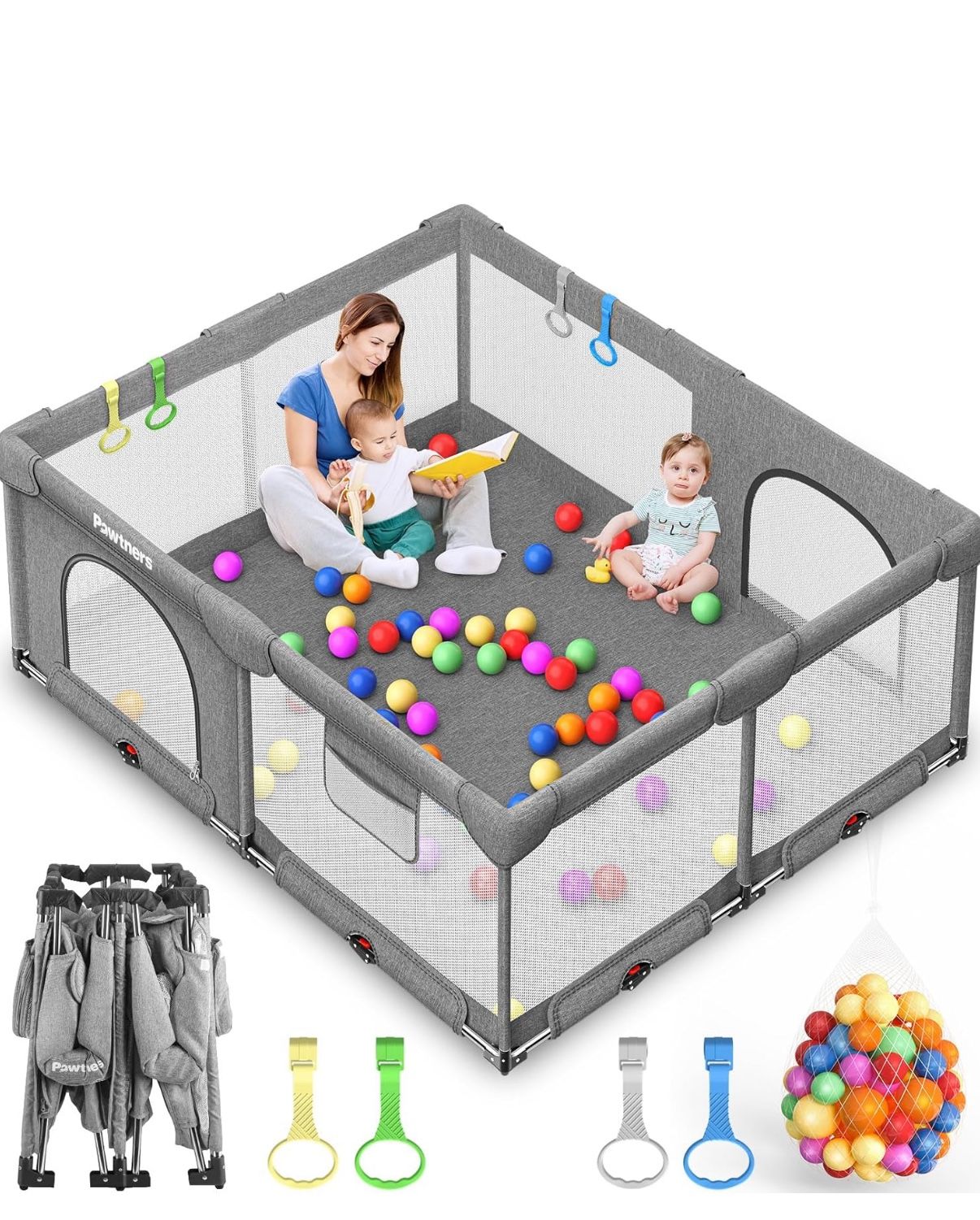 Foldable Playpen for Babies and Toddlers