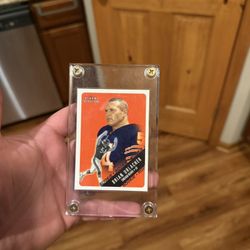 Brian Urlacher Rookie Card In Hard Plastic Case 