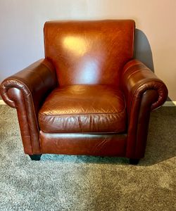 Brown Leather Chair