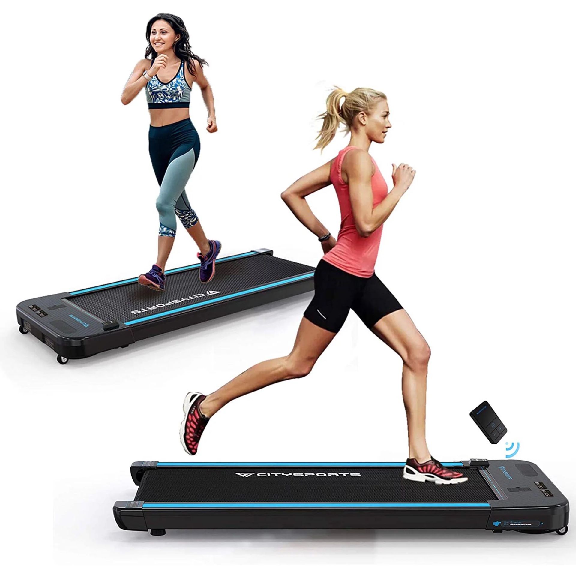 Gearstone Treadmills for Home CITYSPORTS Walking Pad Treadmill with Audio Speakers Slim Portable Black WP2 01 for Sale in Ridgefield NJ OfferUp