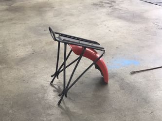 Rear bike rack