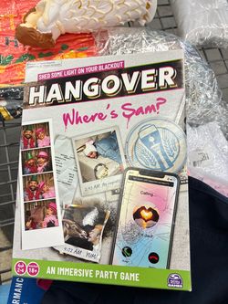 New Hangover Game Adults