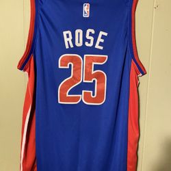 Derrick Rose Detroit Pistons Jersey 