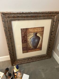 Vase Print Framed Art
