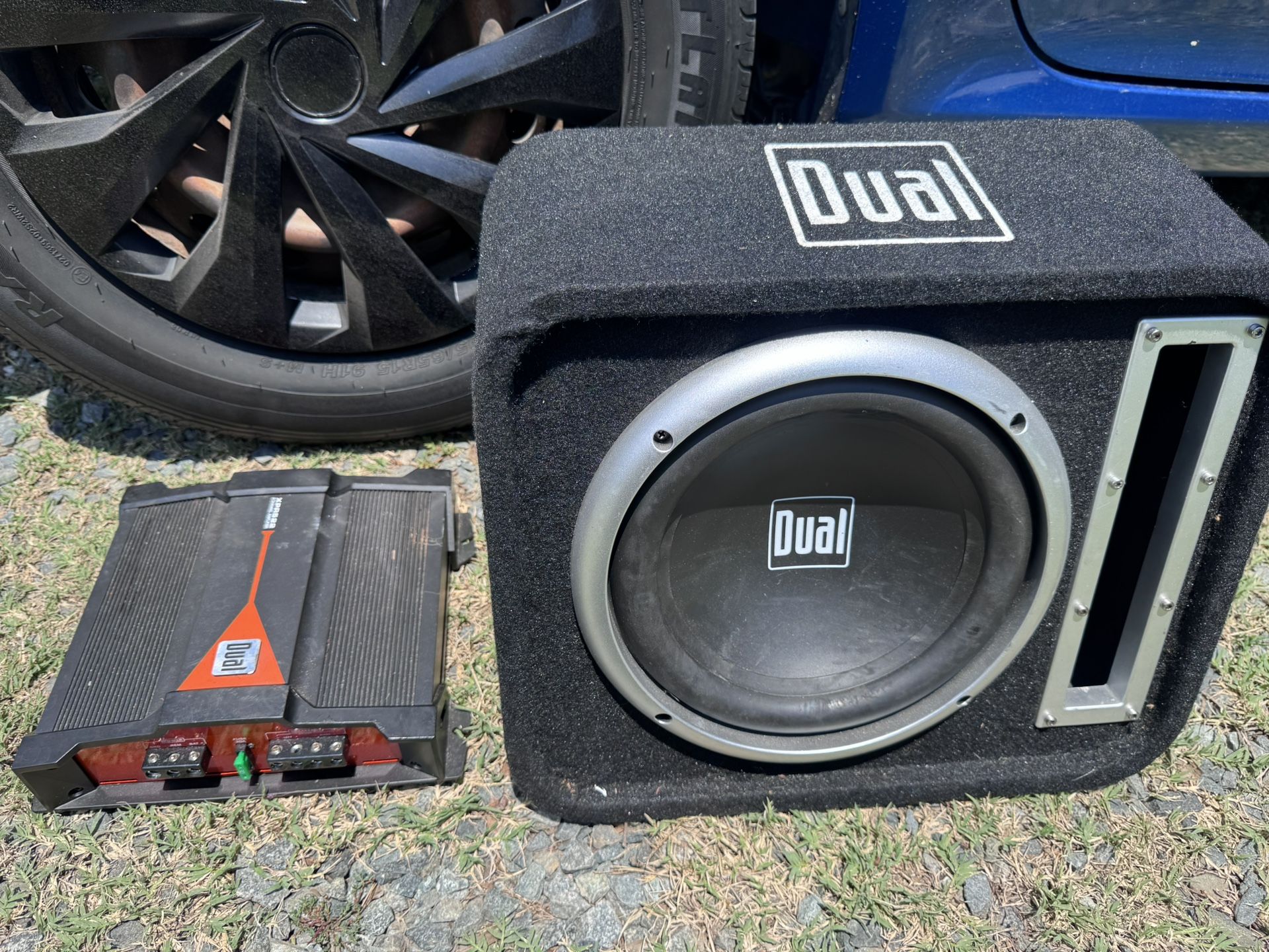 Amp & Subwoofer Combo