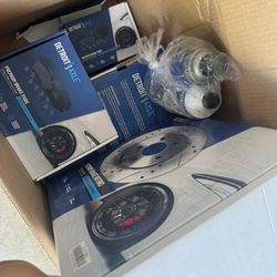 Toyota 4Runner 2003-2009 Rear Brake Discs And Brake Pads 