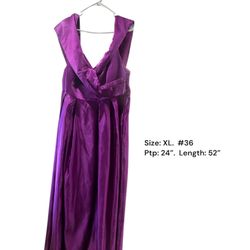 New Long Formal Dress- Size XL