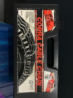 TIRE CHAINS  2-22-22 Still Available