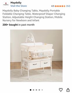 Maydolly Portable Foldable Baby Changing Table