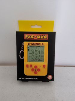 FIZZ CREATIONS PAC-MAN KEYRING/KEYCHAIN ARCADE GAME