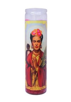 Saint Frida Kahlo Candle