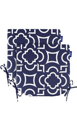 ndoor/Outdoor Chair Cushions Set of 2  ,$15