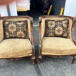 Polynesian Style Chair Set