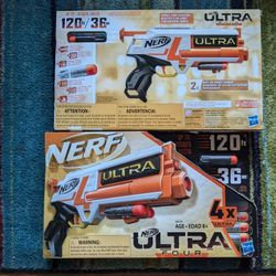 Two Nerf Ultra Fours New In Boxes
