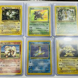Vintage Pokémon Lot Including Holos