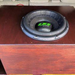 15 inch custom subwoofer box with deaf bonce DB-3515R subwoofer dual 2 ohm