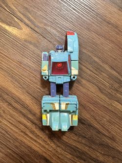 Vintage Original 1992 Hasbro G1 Transformers Turbomasters European Exclusive Boss Mach Road Action Figure