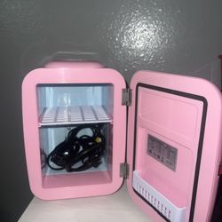 Pink Mini Fridge