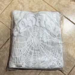 Grey Sp5der Hoodie And Size Small