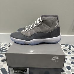 Nike Retro Air Jordan Cool Grey 11 Size 10.5