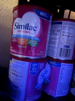 Similac soy Isomil.