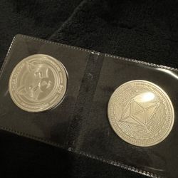 1oz Crypto Silver Coins 