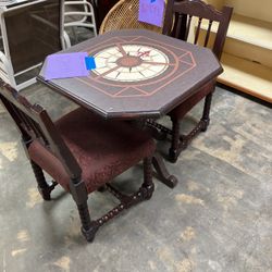 Table With 2 Chairs 