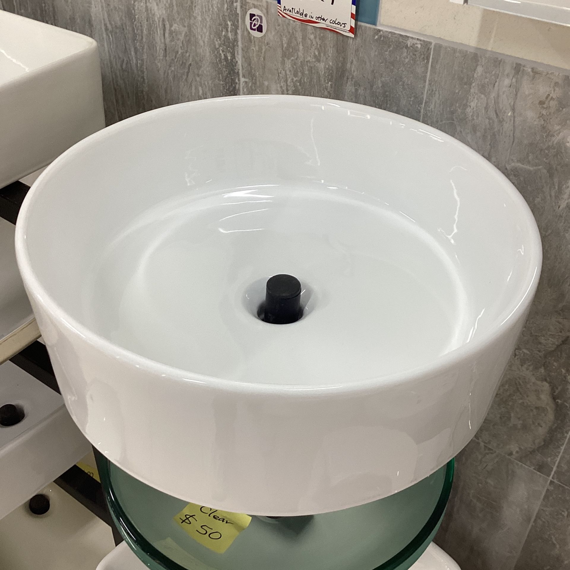 Brand New 18” Vessel Sink White Available For Pick Up,All Products : American Fashion Style Bags On Sale