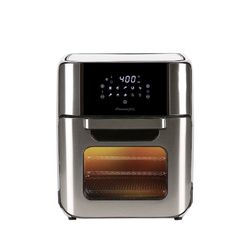 PowerXL Air Fryer Oven 12 QT with 8-in-1 Cooking Presets and LED Digital  Touchscreen, Crisp, Bake, Roast, Broil, Reheat and More, 1700 Watts  (Stainles for Sale in Queens, New York - OfferUp