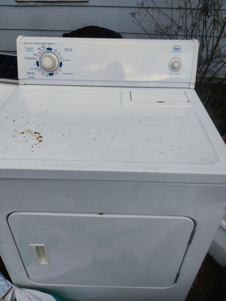 Washer And Two Dryers