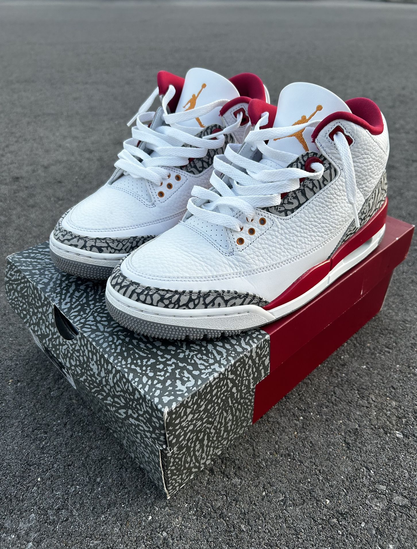 Jordan 3 “Cardinal Red”