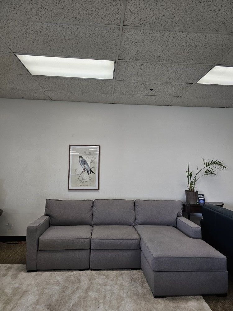 3-pc Fabric Sectional