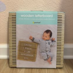 Wooden Letterboard 