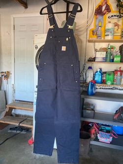 New Carhartt overalls 34x32