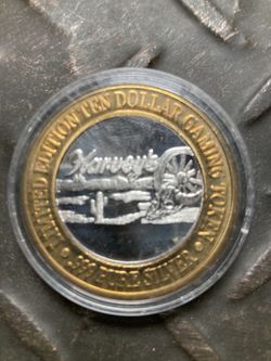 Silver $10 Casino Coins - .999 pure silver