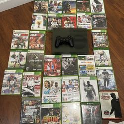 Xbox One S Console (Green) + Controller + 30+ Games Bundle