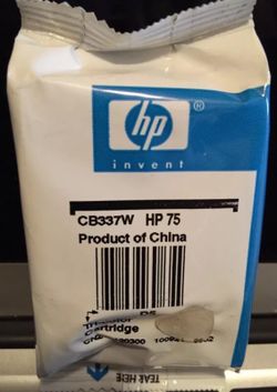 Genuine HP 75 TRI-COLOR INKJET Cartridge CB337W