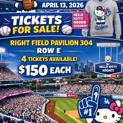 Hello Kitty Night at Dodgers Stadium