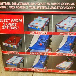 New 9 In 1 Arcade Game