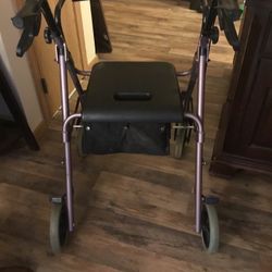 4 Wheel Folding Walker