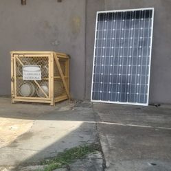 Sharp solar panel. American made. Works great  