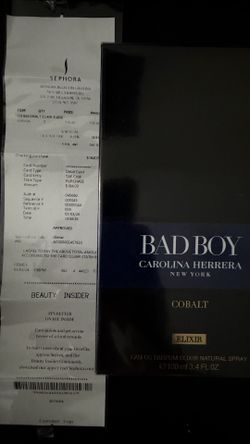 Carolina Herrera Bad Boy Cobalt Elixir 100ML